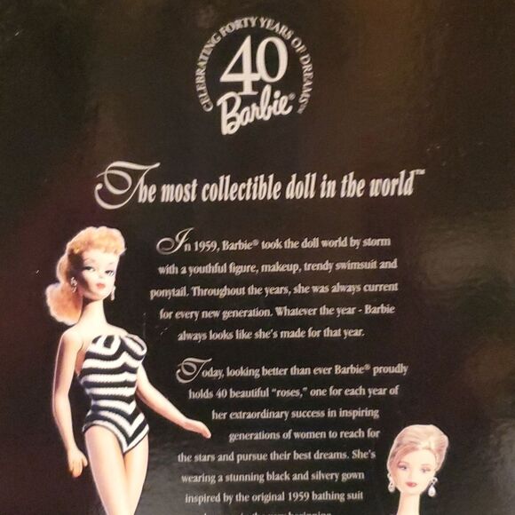 BARBIE 40TH ANNIVERSARY! GREAT COND! - Picture 6 of 11